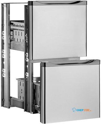 Kit Ladenblok, Rvs, (1/2 + 1/2) Voor Tav... | Diamond | T1/2-X 1