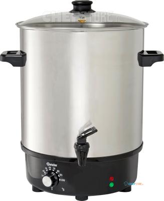 Bartscher Glühweinpan Heetwaterpan 30L CNS - 200057 1