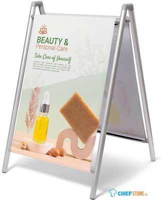 Syna A-Bord Fabric Move Print met Klittenband 70 X 100 cm - ZPM70X100-GV