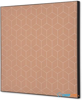 Syna Wanddecoratie Textiel SET 40 X 40 Hexagon Beige - TFR22W400-SET-I12