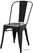 Bolero Stalen Stoel Zwart (4 Stuks) - Bolero GL331 2