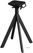 Infinity Terrastafel Zwart Frame + Riverwashed Wood HPL 70x70 cm - Essentials 120011477 3