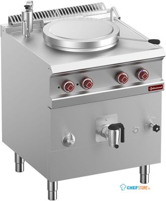 Ronde Elektrische Kookketel 50 Liter - Indirecte Verwarming - Diamond E7/M50I7-N 1