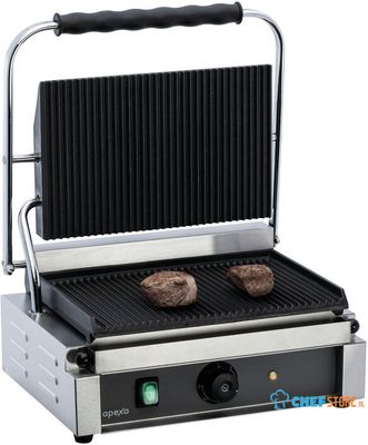 X1077 Contact Grill KG1 ribbed - ribbed