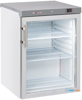 Diverso By Diamond Koelkast Geventileerd, Glazen Deur, 200 Liter - wit - WR-PG21-LG 1