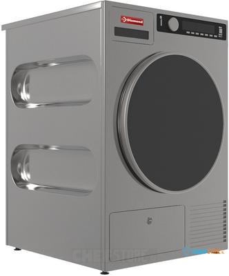 Droogkast 8 Kg "inox", Met Afvoer - Diamond SL80-NP