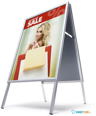 Syna A-Bord Design Standaard 25 mm Rechte Hoeken 70 X 100 cm - ZP70X100G25