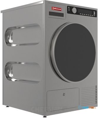 Droogkast 8 Kg "inox", Met Afvoer - Diamond SL80-NP