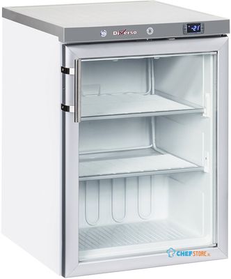 Diverso By Diamond Statische Vriezer, Glazen Deur, 200 Liter - Wit - WR-NG21-LV 1