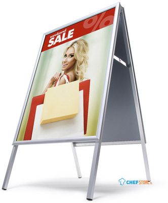 Syna A-Bord Design Standaard 25 mm Rechte Hoeken A2 - ZPA2G25