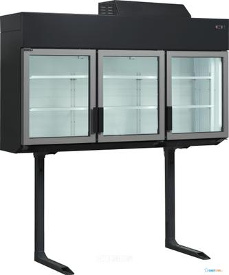 TEFCOLD 3-Deurs Vriezer/koeler, Wandkast, voor Maximale Bergruimte - MTF210B
