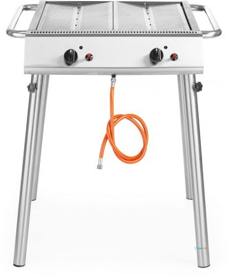 HENDI Xantos Gasgrill, 9,5kW, 770x710x(H)870mm - 148624 1