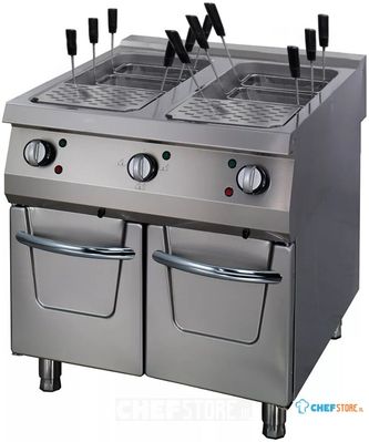 Maxima Premium Pastakoker - Dubbel - 90 cm Diep - Elektrisch - 400V - 09398618