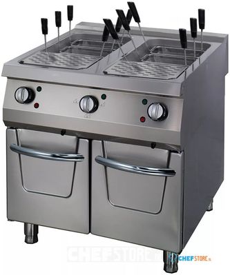 Maxima Premium Pastakoker - Dubbel - 90 cm Diep - Elektrisch - 400V - 09398618