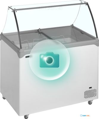 TEFCOLD NIC402SC-SO Vriezer voor schepijs