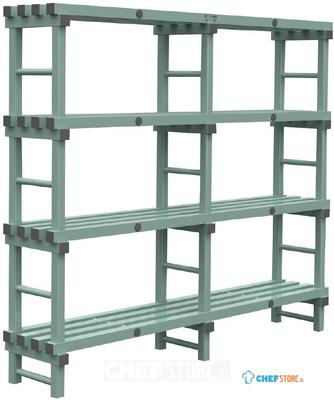 Jackstack by Rea SA420 SPECIALE AANBIEDING eurostelling 200x40cm + GRATIS vlonder