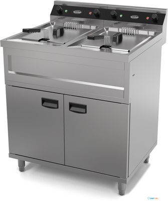 Friteuse Staand 2X12L 2X9Kw  | Combisteel | 7455.0965