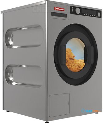 Was-Centrifugemachine 6,5 Kg "inox", Met Afvoerpomp - Diamond ML65-NP