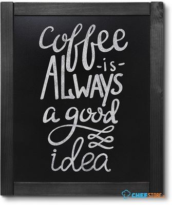 Syna Natura Krijtbord Wandmontage Classic Zwart 50 X 60 cm - CHBEBL50X60