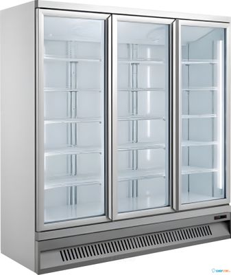 KOELMEUBEL UCV met 3 GLASDEUREN 1880 X 710 X 2000 - UCV 1900