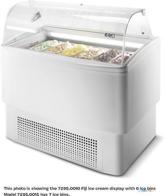 ISA Schepijsvitrine Fiji 7 - 7 + 7 x 5 Liter, 7295.0015 1