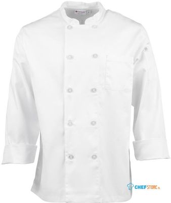 Chef Works Le Mans unisex koksbuis wit M | A371-M 1
