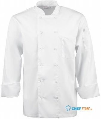 Chef Works Calgary Cool Vent unisex koksbuis wit S | B649-S