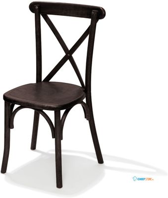 Crossback Stoel - Massief Hout - VEBA 50100 1