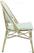 Essentials Paris Bistrostoel Rotan Bamboo Wit/Pastel Groen - 52351 3