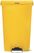 Rubbermaid Slim Jim Front Step pedaalemmer 68ltr geel - CW589