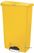 Rubbermaid Slim Jim Front Step pedaalemmer 68ltr geel - CW589 2