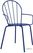 Bolero HZ359 Adeline Armstoelen Donkerblauw (4 stuks) 3