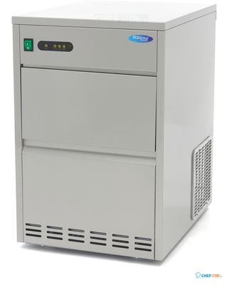 Maxima IJsblokjesmachine - 45 Kg/Dag - Holle IJsblokjes - Watergekoeld - 09300127