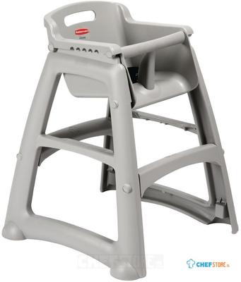Rubbermaid stevige kinderstoel platinum - M959