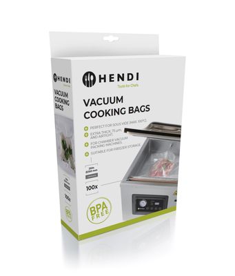 Hendi Vacuumkookzakken Sous vide 25x35cm 100 stuks | 970669 1