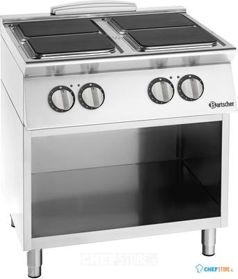 Bartscher 299215 Elektrisch fornuis 900 4 platen OU