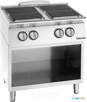 Bartscher 299215 Elektrisch fornuis 900 4 platen OU