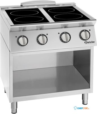 Bartscher 299319 Inductiefornuis 900 4 kookzones OU