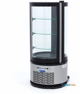 Maxima Gebaksvitrine - 100 L - 48 cm - Rond - 09400841