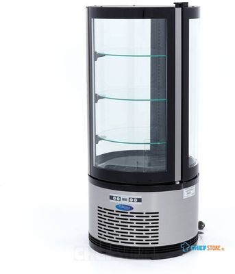 Maxima Gebaksvitrine - 100 L - 48 cm - Rond - 09400841