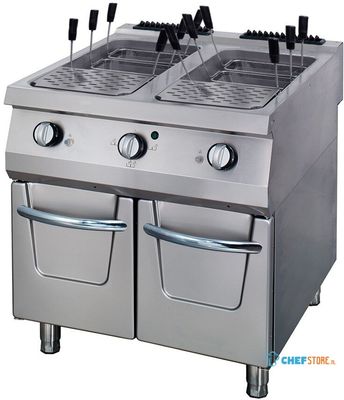 Maxima Premium Pastakoker - Dubbel - 90 cm Diep - Gas - 09398616