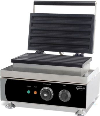 CombiSteel WAFELIJZER 5ST CHURROS WAFEL - 7540.0095 1