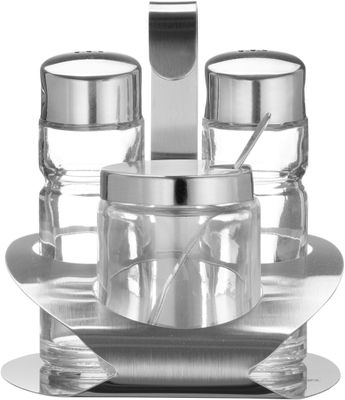 Hendi Menage 3 dlg Luxe= peper - zout - mosterd - 465332 1