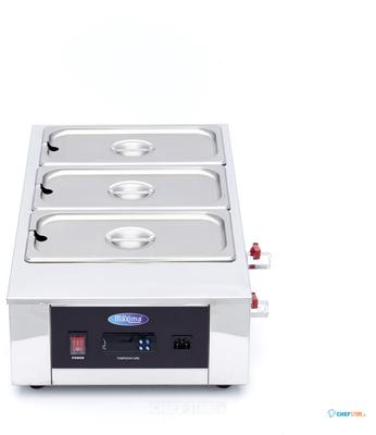 Maxima Chocoladesmelter - 3 X 1/3 GN 10 cm - 09374051