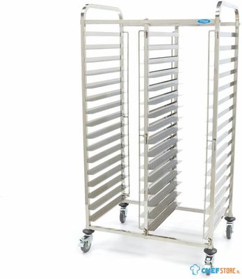 Maxima Regaalwagen - 32 X (60 X 40 cm) - excl. Bakplaten en Roosters - 09300549