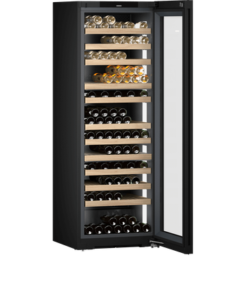 Liebherr Wijnklimaatkast Vinidor Selection met Zwarte Glasdeur - WPGBI 7473 1