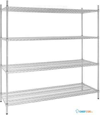 Voorraadrek | 4 Schappen | 183X61cm | Vogue | U259