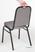 Bolero stalen banketstoel met vierkante rugleuning grijs | DA602 10