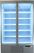 Display koelkast | 2 glasdeuren | 1000 L | zilver | Combisteel | 7455.2200 4