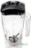 Diamond Vierkante Lexan beker 2 liters met deksel en mes (2 bladen) | BAB-LXQ